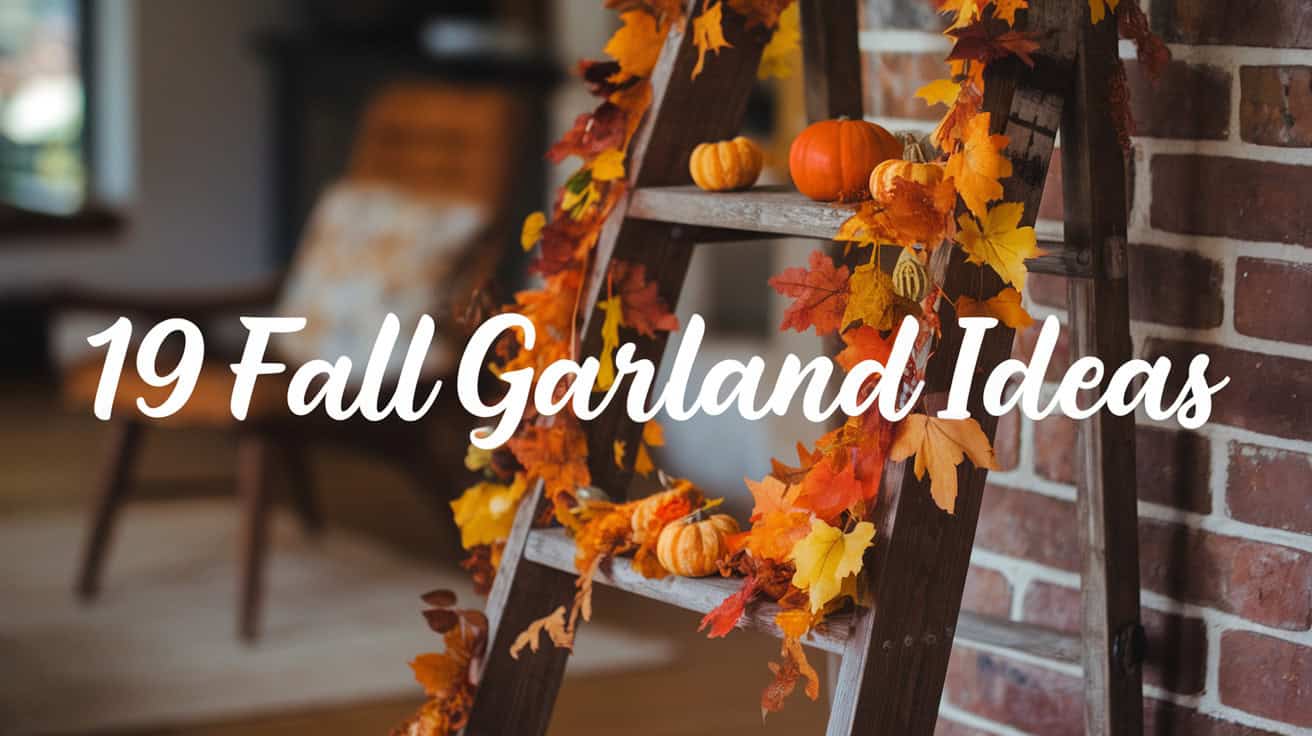 19 Best Fall Garland Ideas - As the leaves begin to turn and the air grows crisp, fall brings a sense of warmth and coziness that inspires us to transform our homes into havens of autumnal beauty. One of the most enchanting ways to capture the essence of the season is through fall garlands. These versatile decorations can drape across mantels, wind around staircases, and frame doorways, infusing your living space with the rich hues and textures of fall.