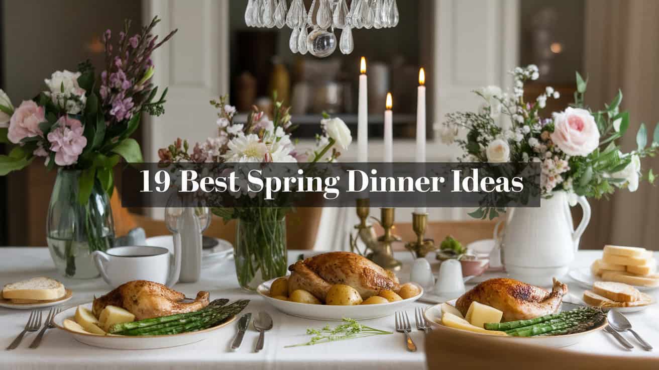 19 Best Spring Dinner Ideas