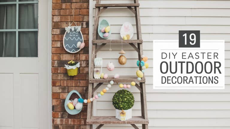 19 Easy DIY Easter Outdoor Decorations 1 - Easter is a time of renewal and celebration, and what better way to embrace the spirit of the season than by adorning your outdoor space with creative and festive decorations? This article will guide you through a series of do-it-yourself projects that are both fun to make and delightful to display.