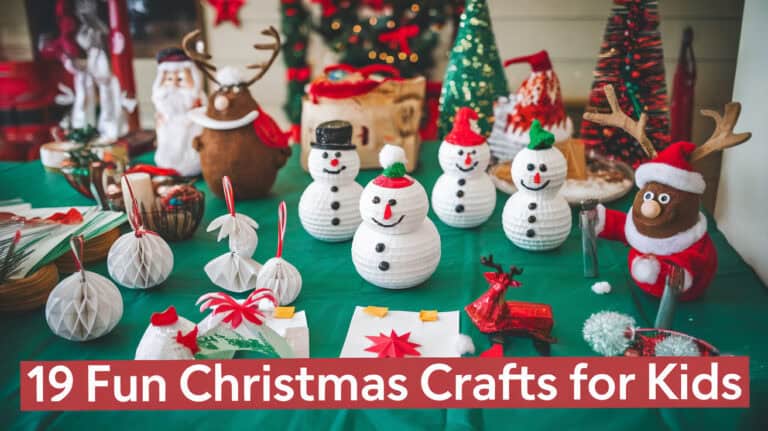 19 Fun Christmas Crafts for Kids - Christmas is a magical time of year, especially for children. It’s a season filled with excitement and wonder, making it the perfect opportunity to engage kids in creative activities that not only entertain but also foster a sense of accomplishment and pride. Christmas crafts for kids are an ideal way to channel their excitement into something constructive and fun.