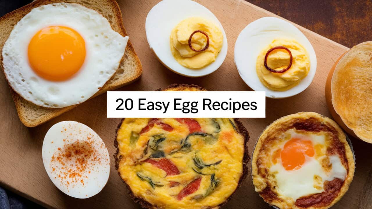 20 Easy Egg Recipes