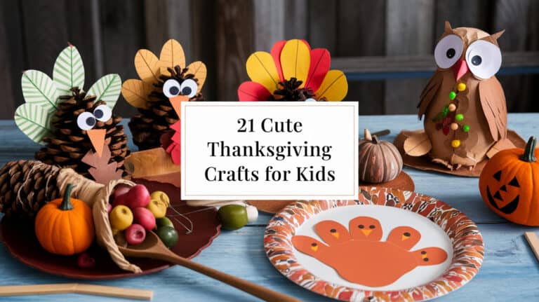 21 Cute Thanksgiving Crafts for Kids - Thanksgiving is a cherished holiday that offers a wonderful opportunity for families to gather, give thanks, and enjoy a festive meal together. It also provides a unique chance to engage children in activities that celebrate the season and encourage creativity.