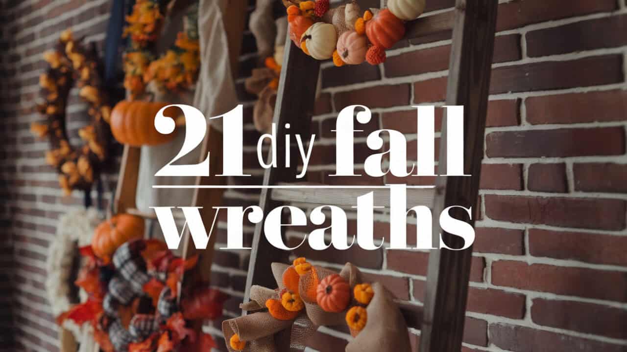 21 DIY Fall Wreaths