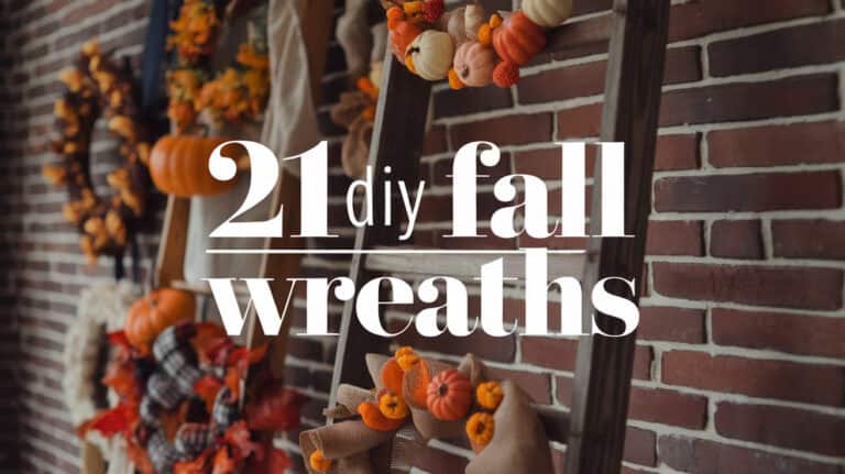 21 DIY Fall Wreaths - As autumn arrives, bringing with it a palette of deep oranges, vibrant yellows, and rich reds, many of us feel inspired to bring the essence of the season into our homes. Crafting a DIY fall wreath is a delightful way to celebrate the changing seasons and add a warm, welcoming touch to your space.