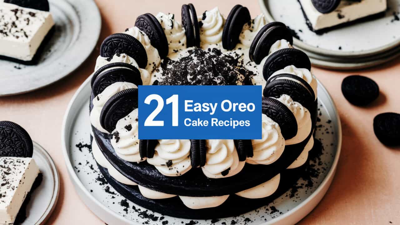 21 Easy Oreo Cake Recipes