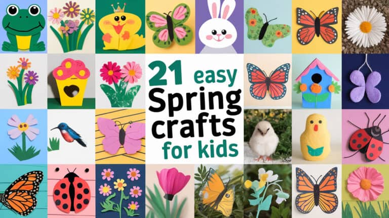 21 Easy Spring Crafts For Kids - Spring crafts are a delightful way for children to engage with the creative process while celebrating the vibrant colors and themes of the season. As trees bud and flowers bloom, these crafts can help kids appreciate the beauty of nature and express their creativity through a variety of materials and techniques.