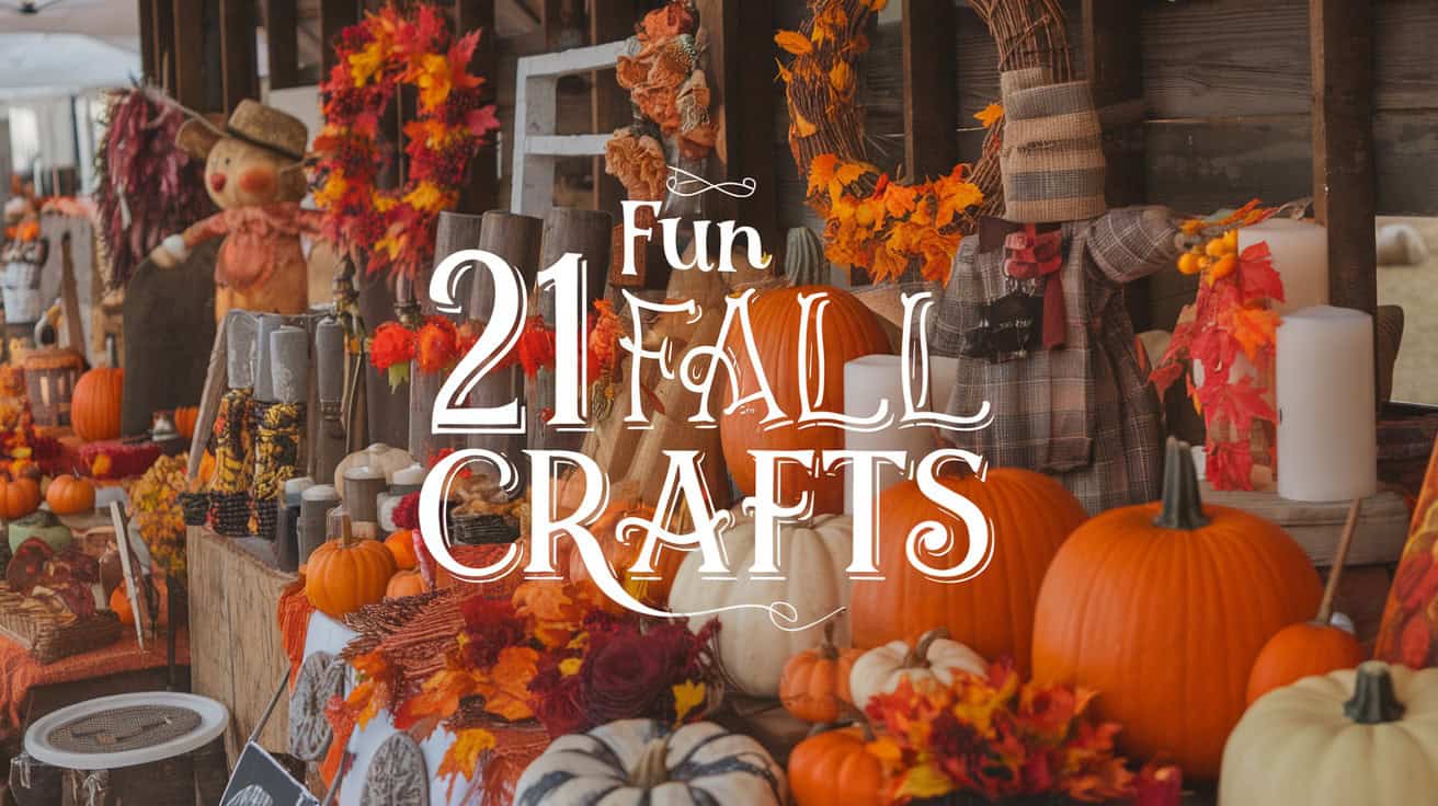 21 Fun Fall Crafts - "Fall Crafts For Preschoolers" introduces young children to the wonders of the autumn season through creative and engaging craft projects. These crafts incorporate elements such as leaves, pumpkins, apples, and other symbols of fall, providing an opportunity for preschoolers to explore nature and express their creativity.