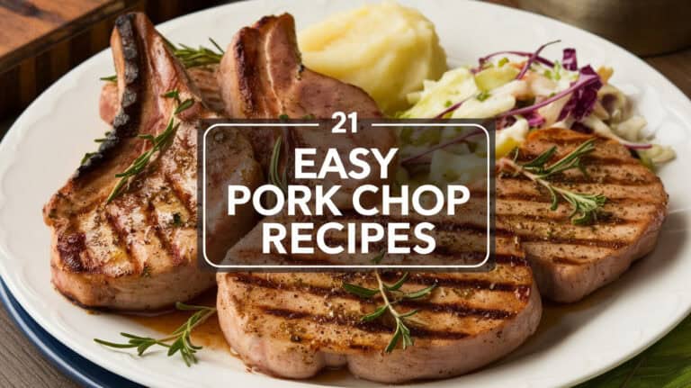 21 Simple Easy Pork Chop Recipes - When it comes to comfort food, few dishes can match the hearty appeal of a well-cooked pork chop. Rich in flavor and versatile in preparation, pork chops are a staple in kitchens around the world, serving as the centerpiece of countless meals that bring families together.