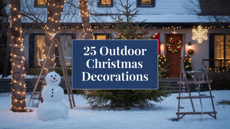 25 Best Outdoor Christmas Decorations - Outdoor Christmas decorations are a festive staple in many communities around the world, transforming ordinary streets and homes into magical winter wonderlands. As the holiday season approaches, homeowners and city planners alike begin planning their decorative schemes to add sparkle and cheer to the chilly months of the year.