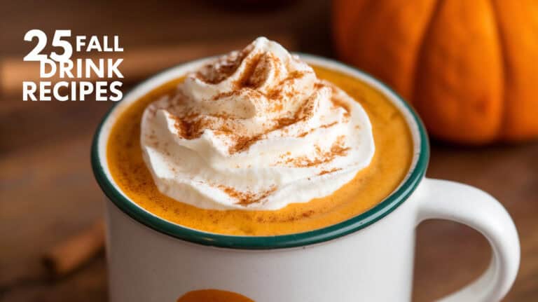 25 Cozy Fall Drink Recipes - As the leaves turn golden and the air grows crisp, it's the perfect time to embrace the cozy flavors of fall. Our article, "Fall Drinks Recipes," offers a delightful exploration into the world of autumn-inspired beverages, ensuring that you can savor the essence of the season from the comfort of your own home.