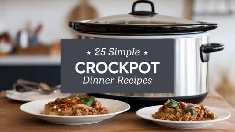 25 Simple Crockpot Dinner Recipes - In today's fast-paced world, finding time to cook a wholesome meal can be a challenge. Enter the crockpot: a magical kitchen gadget that allows you to prepare delicious, nutritious dinners with minimal effort. "Crockpot Dinner Recipes" is your ultimate guide to mastering the art of slow cooking.