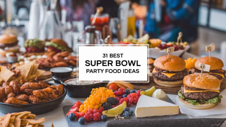 31 Best Super Bowl Party Food Ideas - Hosting a Super Bowl party isn't just about watching football; it's also about the delicious food that brings friends and family together. A successful Super Bowl party features a variety of dishes that cater to different tastes, are easy to eat in front of the TV, and keep the crowd energized through every touchdown and replay.