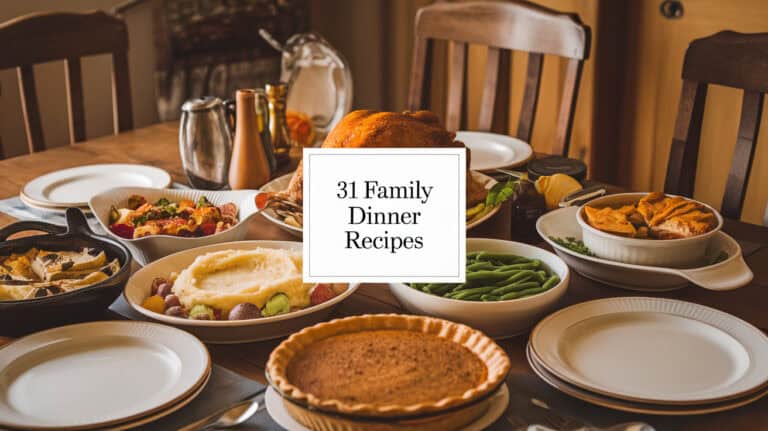 31 Heavenly Family Dinner Recipes - Explore a plethora of family dinner ideas that won't break the bank! Delve into speedy weeknight meals, ideal for families with jam-packed schedules. We have a wide array of options, from effortless one-pot dishes to recipes tailored to please the kids.