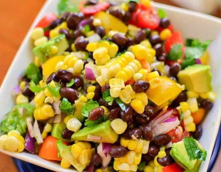 Black Bean and Corn Salad Recipe Card 1