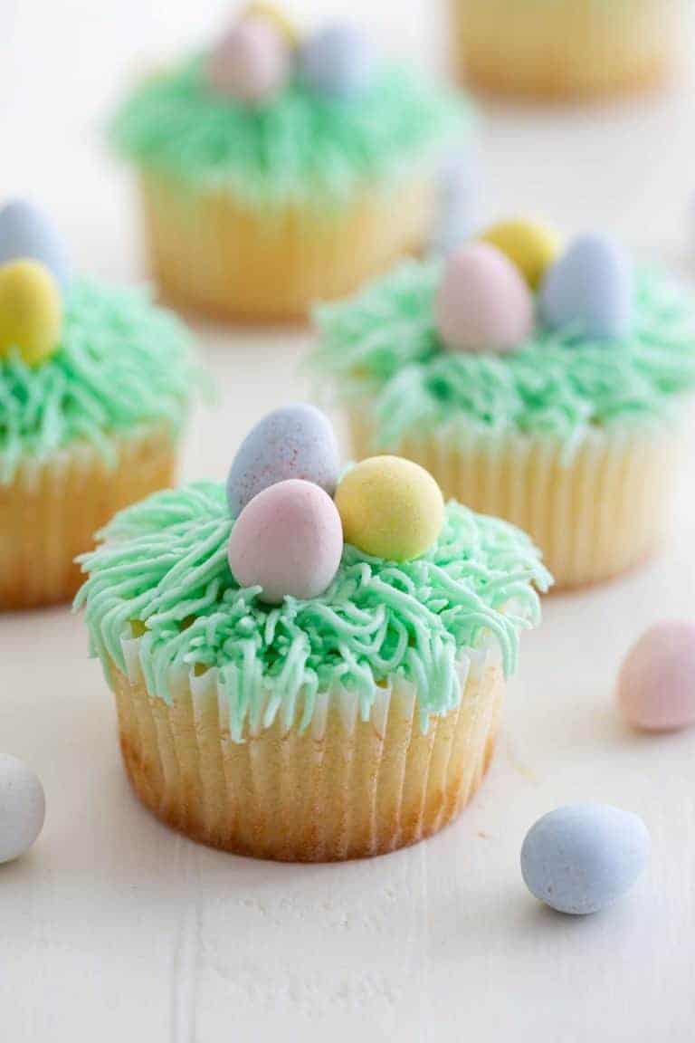 Easter Cupcakes 4 - Explore the Easter spirit with our delightful Easter cupcakes! Including charming Easter bunny cupcakes and Easter egg cupcakes, our selection of easy Easter desserts is sure to please. Uncover DIY Easter cupcake toppers and vibrant spring cupcake decorations to elevate your treats.