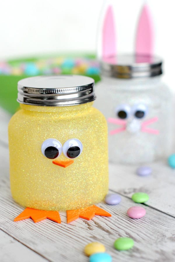 EasterCandyJars - Dive right into spring with these simple homemade Easter craft projects for both children and adults! From cute Easter bunny crafts to stunning DIY Easter decorations, we offer a wide range of Easter craft ideas suitable for all ages. Explore effortless Easter craft activities, such as decorating eggs and printable Easter crafts, to keep the little ones engaged.