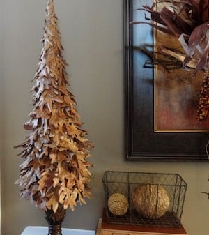 Fall Leaf Tree Madeinaday.com - Rustic fall decor embodies the cozy charm and natural beauty of the autumn season. Drawing inspiration from the rich hues of changing leaves, the crispness in the air, and the warmth of harvest gatherings, rustic fall decor incorporates elements such as weathered wood, burlap, dried foliage, and muted earth tones.