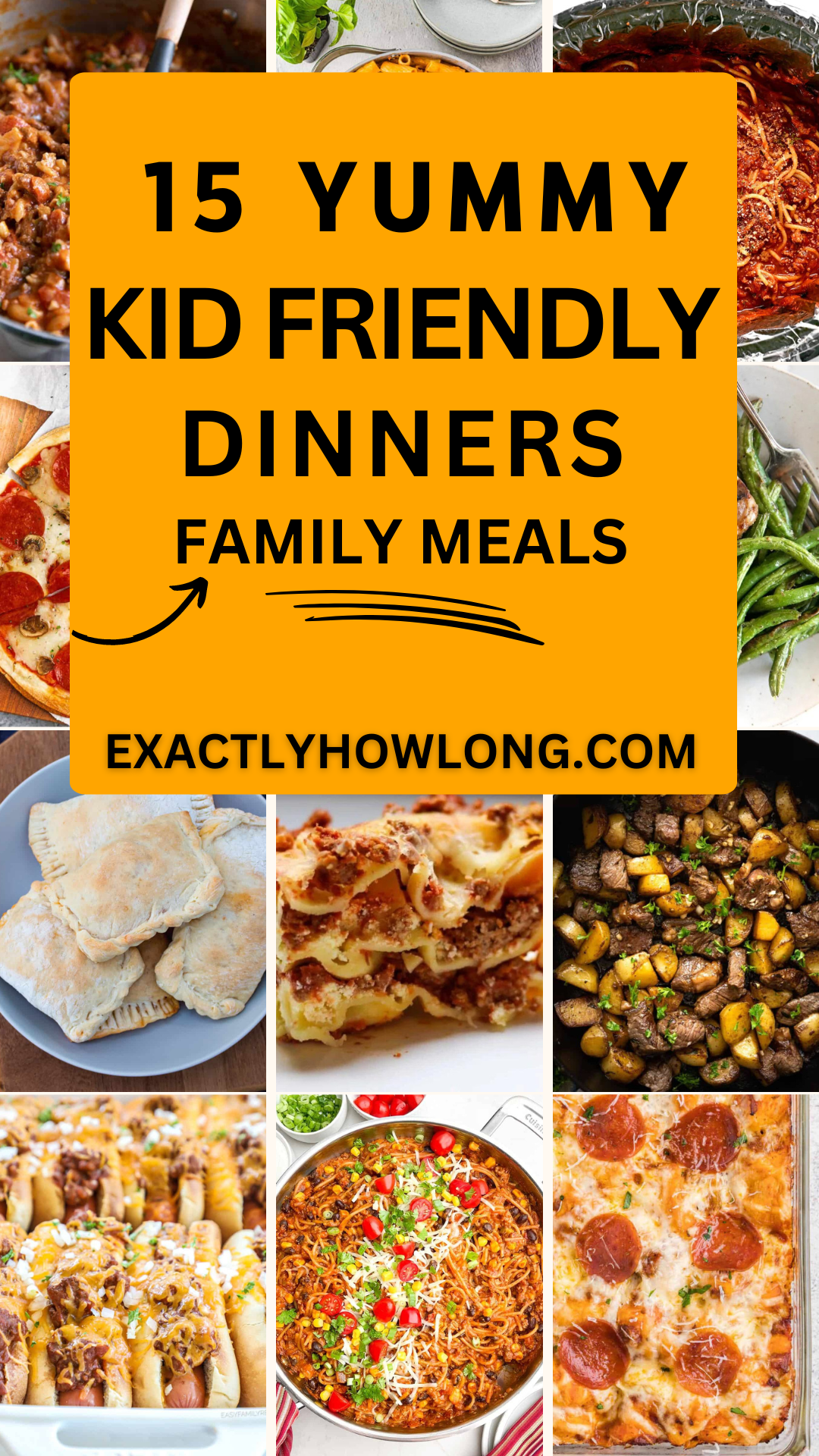 15 enkla barnvänliga middagar för glada familjemåltider