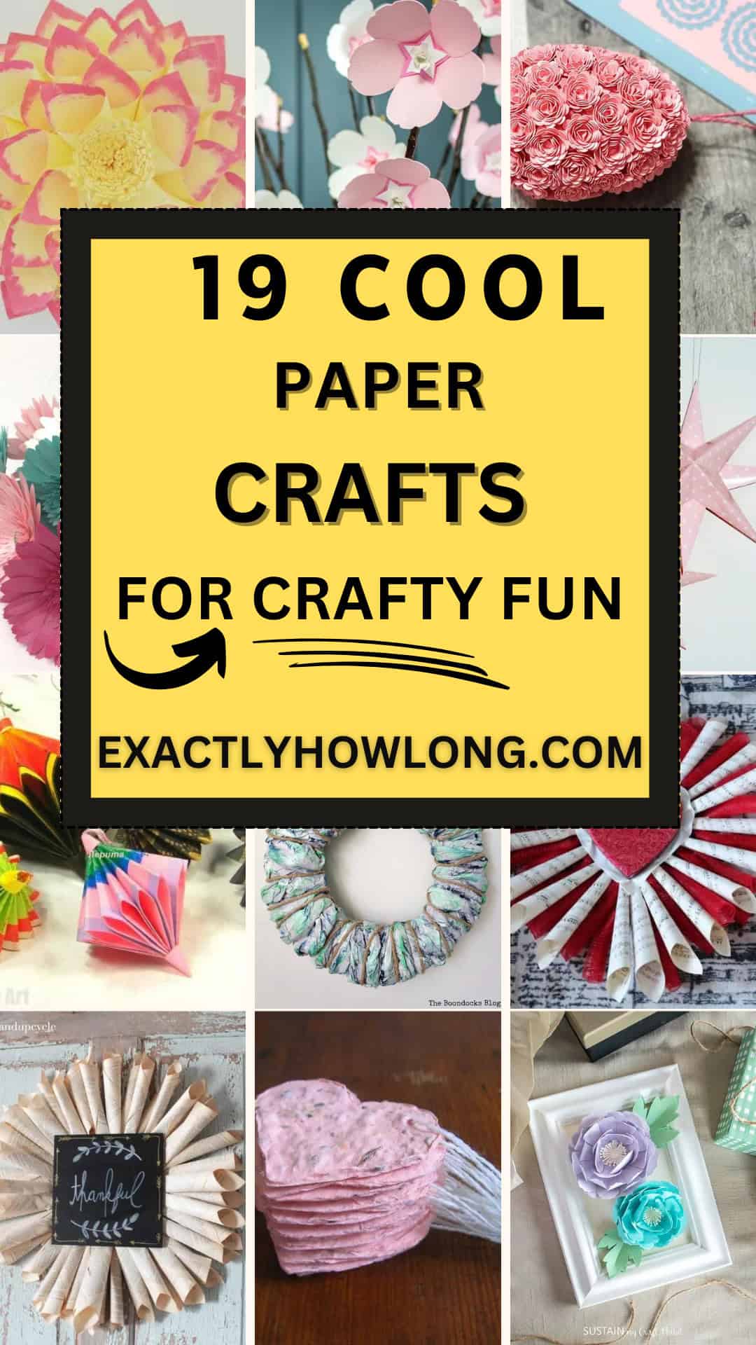 Kids and teens can easily create cool paper crafts with these step-by-step DIY instructions