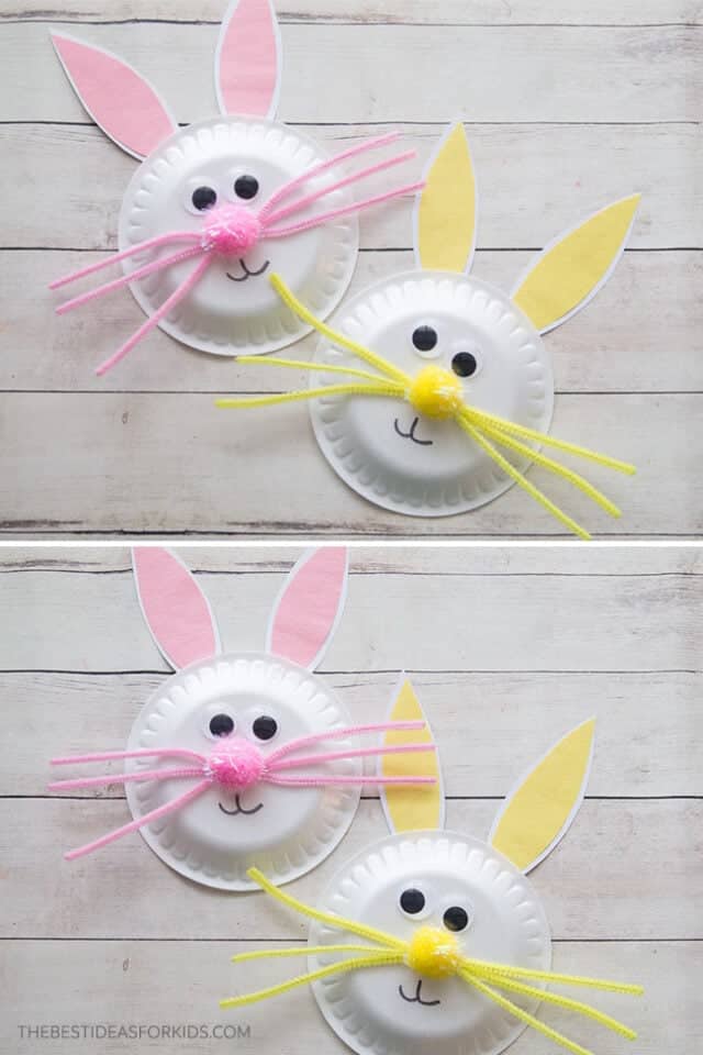 Paper Plate Bunny Craft for Kids - Dive right into spring with these simple homemade Easter craft projects for both children and adults! From cute Easter bunny crafts to stunning DIY Easter decorations, we offer a wide range of Easter craft ideas suitable for all ages. Explore effortless Easter craft activities, such as decorating eggs and printable Easter crafts, to keep the little ones engaged.