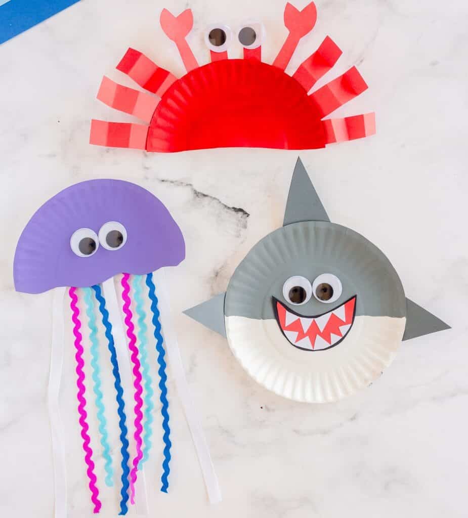 Paper Plate Ocean Animals sm 24