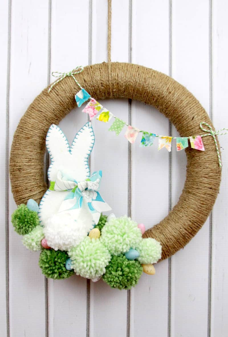 Spring Easter Wreath - Discover the allure of crafting your own Easter wreaths for the front door with these imaginative Easter wreath decoration concepts! Embrace a variety of styles, including rustic Easter wreaths, Easter egg wreaths, Easter bunny wreaths, and Easter basket wreaths, as well as vibrant spring flower wreaths.