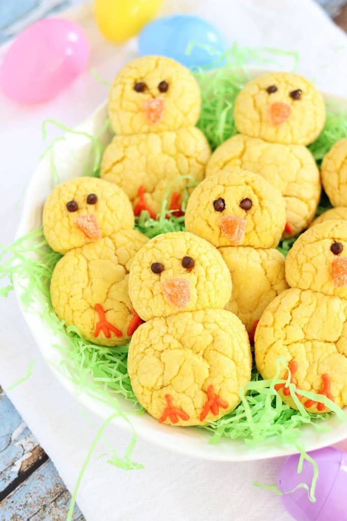 lemon cake mix cookie easter chicks 5 - Delve into the Easter spirit with our simple yet delightful Easter cookies for children! From adorable bunny-shaped cookies to beautifully adorned egg cookies, we offer a variety of recipes that will add a festive flair to your holiday celebration.