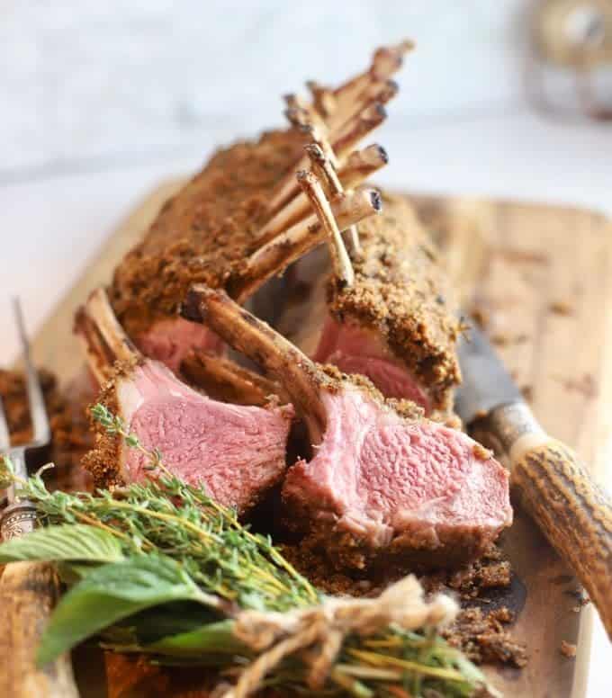 roasted rack of lamb 9 - Explore the delight of Easter culinary inspirations with our collection of effortless Easter recipes designed for a large gathering! Embrace a spectrum of options ranging from classic Easter dinner dishes to inventive vegan Easter fare and gluten-free alternatives, ensuring inclusivity for all tastes.