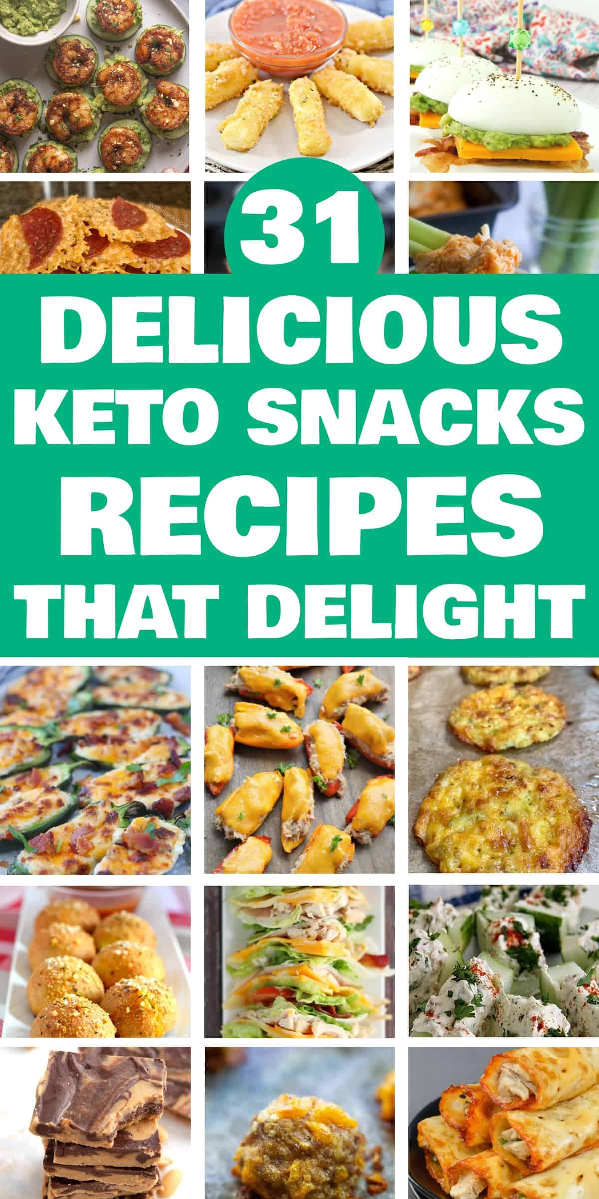 31 Easy Keto Snacks - Embarking on a ketogenic diet can be a transformative journey, not just for weight loss but for overall health and energy levels. However, one of the challenges that newcomers face is finding snacks that fit within the strict guidelines of this low-carb, high-fat diet. This is where "Keto Snacks Recipes" comes in—a crucial resource for anyone committed to maintaining a ketogenic lifestyle without sacrificing variety and flavor in their day-to-day snacking.