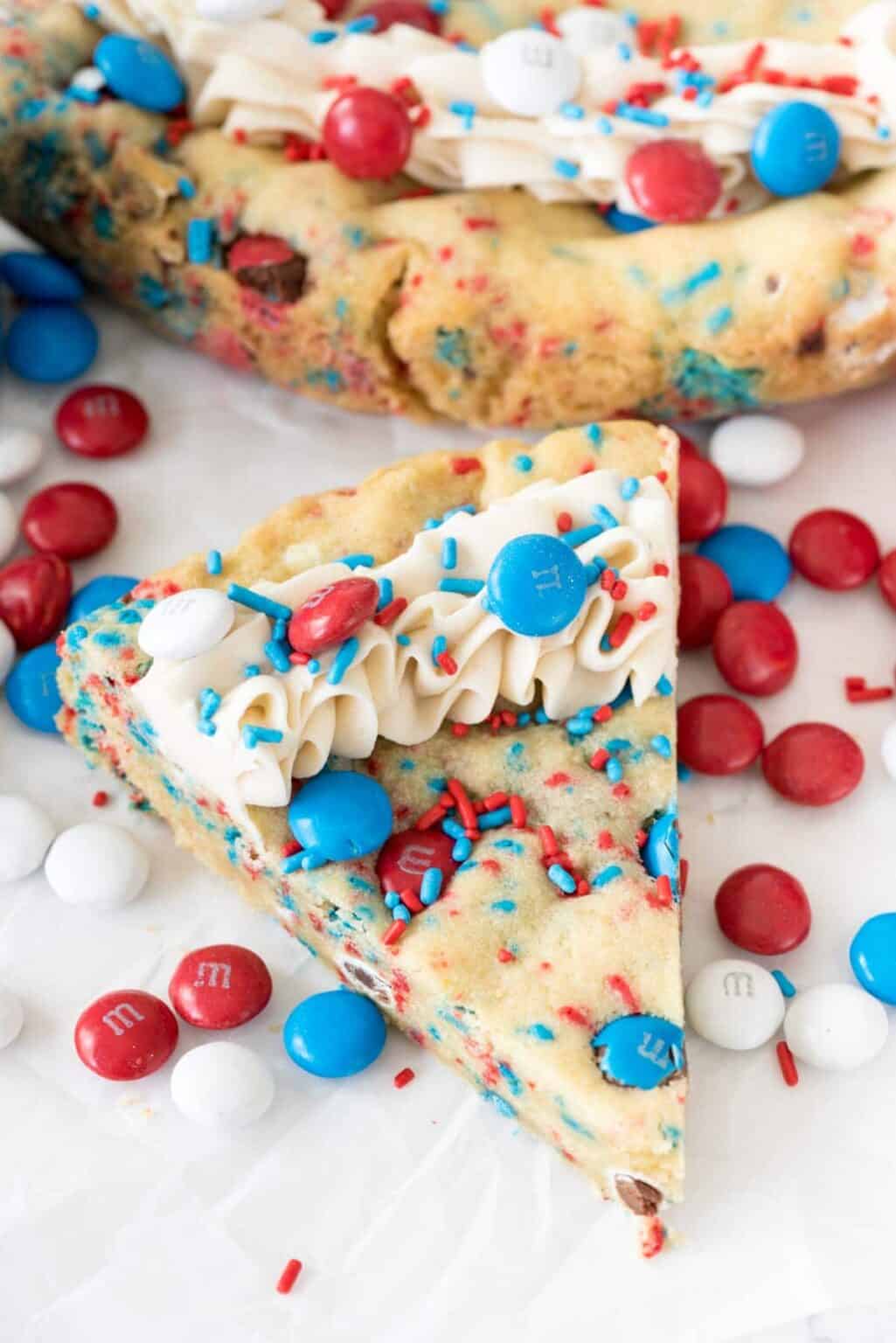 Fireworks Cookie Cake 6 of 7