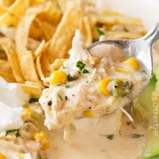 Slow Cooker Creamy White Chicken Chili 8