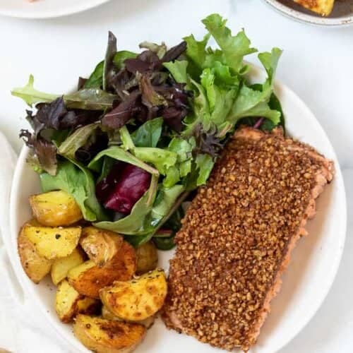 cinnamon pecan crusted salmon 8