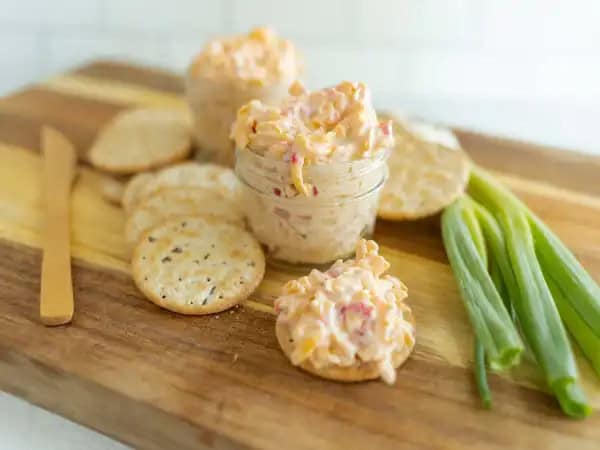 image 12866 - There really isn't anything quite like Pimento Cheese Crack. It's just so enticing, so captivating... so tasty. Creamy, cheesy, savory, spicy, really just a whole chorus line of flavors dancing on your tongue; is it any wonder why when Pimento Cheese Crack shows up, cracker supplies become dangerously low? Take the (very short) amount of time to whip up this dish and see how good a great snack can truly be!
