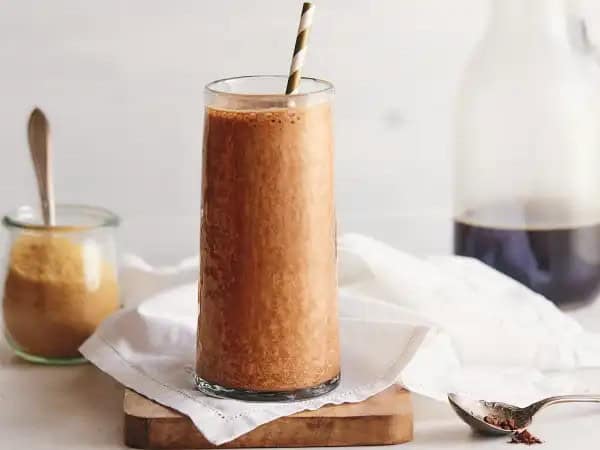 image 13408 - Wake up! Whether the sun is rising or the afternoon sleepies are taking over, you can always turn to a Sweet Coffee Smoothie for the burst of energy you need. Sure, a cup of caffeine is great, but by adding a bit of protein from some banana and a lot of chocolatey sweetness, you've got yourself a chilled drink that is tasty, energizing, and will keep you going and going and going! There's no snoozing here... at least, not as long as this Sweet Coffee Smoothie is in your glass!