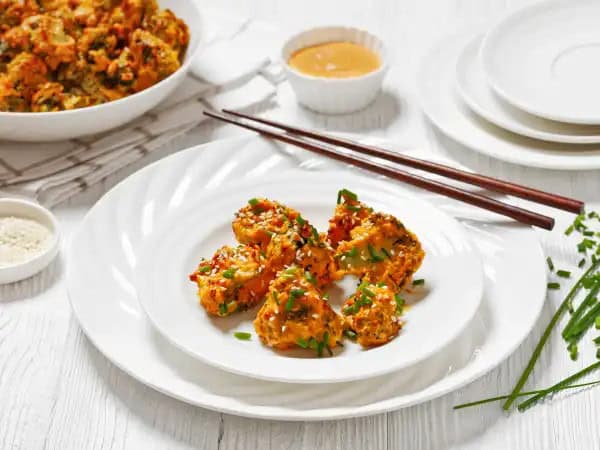 image 374 - Transform your boring dinner into a firework show! Bang-Bang Broccoli brings the boom, boom, boom with its crispy crunch and sweet and spicy sauce. You might as well not have a main course with these bites because they're sure to take the lead in flavor and fun! Sparks will fly with Bang-Bang Broccoli! Make mealtime a satisfying spectacle!