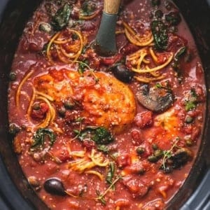 25 Easy Crockpot Meals 18 slow cooker chicken cacciatore 102