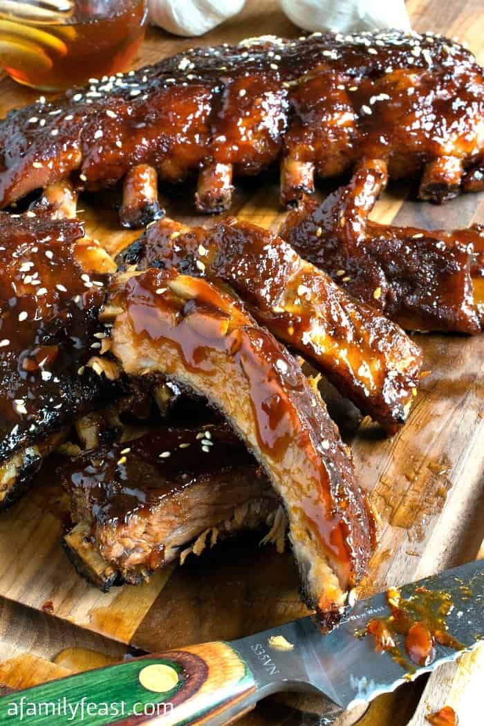 slow cooker honey garlic baby back ribs2