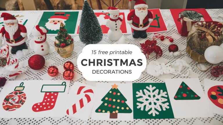 15 Free Printable Christmas Decorations - As the festive season approaches, homes and hearts alike begin to warm with the anticipation of Christmas. One of the most delightful aspects of this magical time of year is the opportunity to adorn our spaces with cheerful and whimsical decorations. Whether you prefer classic elegance or modern flair, finding the perfect decorations can sometimes be a challenge. Luckily, the world of free printable Christmas decorations offers an endless array of options to transform your home into a holiday wonderland with ease and creativity.