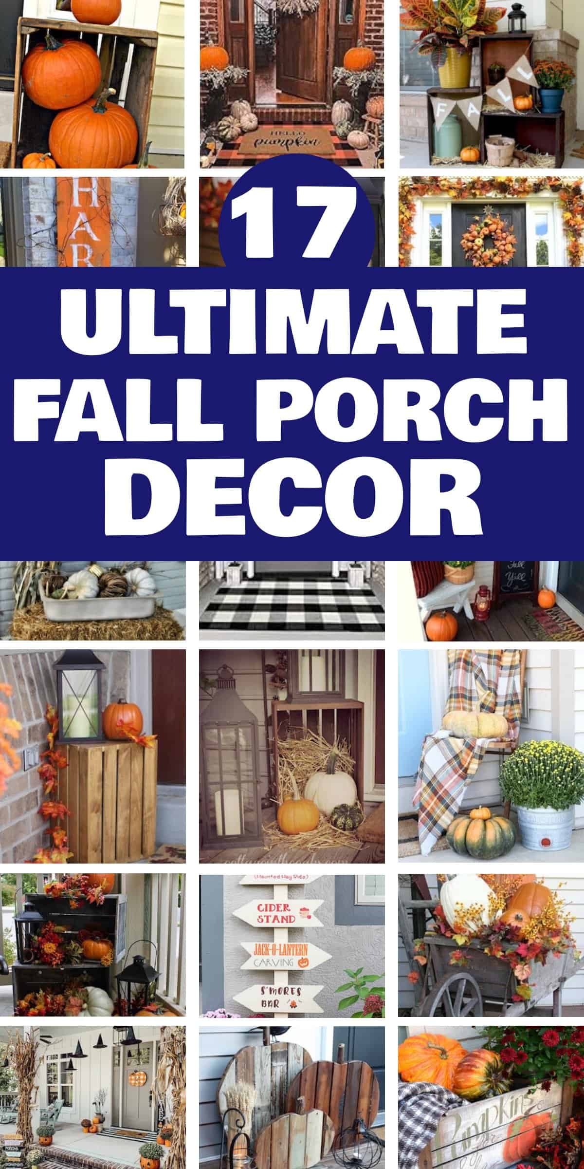 17 Beautiful Fall Porch Decor Ideas - As the leaves begin their vibrant transformation and the air takes on a crisp quality, many homeowners are inspired to bring the essence of autumn to their front porches. Decorating your porch for fall can not only enhance the curb appeal of your home but also create a warm and welcoming atmosphere that reflects the season’s charm.