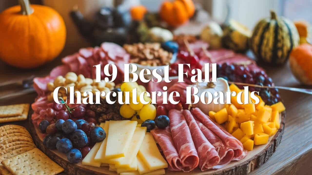 19 Best Fall Charcuterie Boards