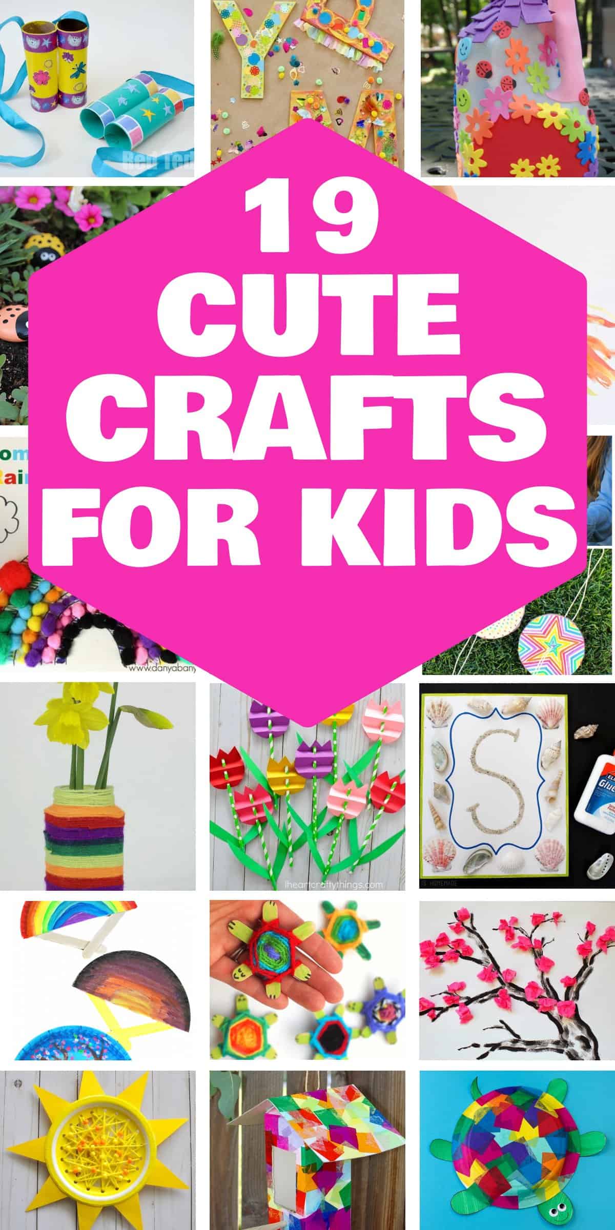 19 Cute Easy Crafts For Kids - Simple crafts for children are excellent for engaging them with materials readily available in your home. Simple crafts for children offer a fantastic opportunity to entertain your young artisans while introducing them to new skills! From paper plates to popsicle sticks and pipe cleaners, there is an abundance of enjoyable DIY projects you can undertake with your children at home, and many of them necessitate minimal materials.