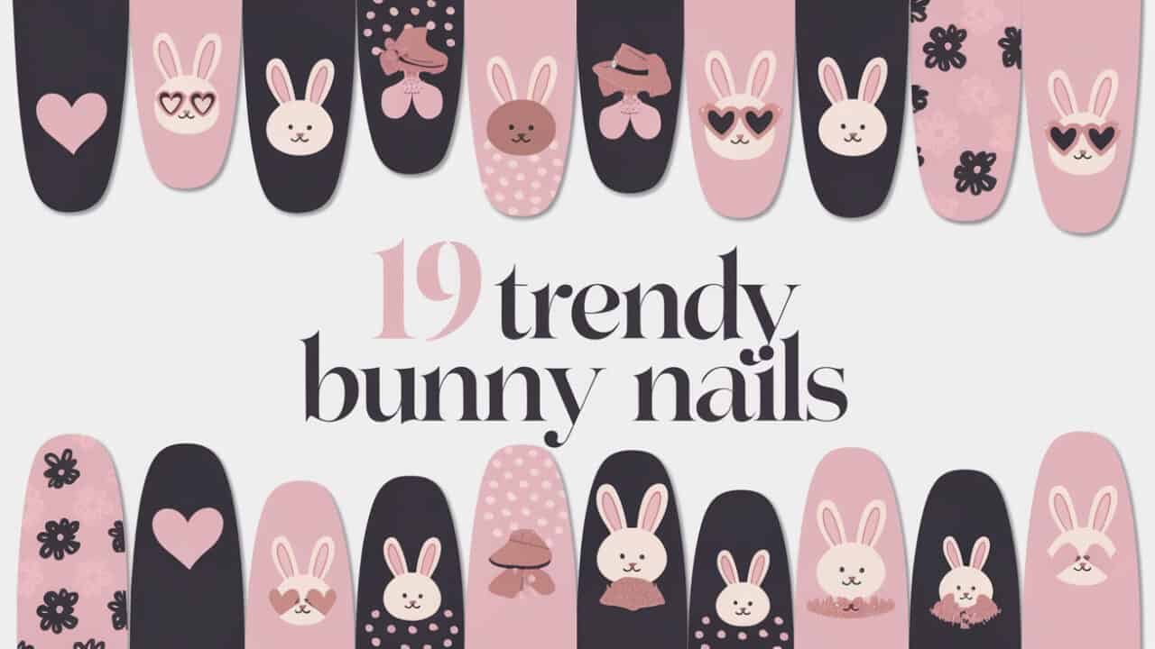 19 Cute Trendy Bunny Nails