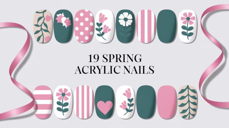 19 Fun Cute Spring Acrylic Nails - As the chill of winter melts away and the vibrant blossoms of spring begin to emerge, it's the perfect time to refresh and rejuvenate your look. Spring is a season of renewal and growth, and what better way to embrace this spirit than with a stunning new set of acrylic nails? Whether you're drawn to soft pastels, bold florals, or intricate designs, spring offers a plethora of inspiration for your next nail makeover.