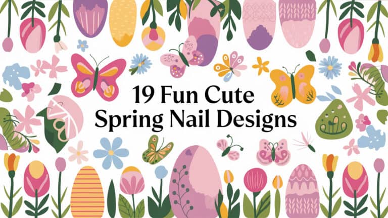 19 Fun Cute Spring Nail Designs - Spring is a season of renewal, where nature bursts into vibrant colors, and everything feels fresh and new. It's the perfect time to update your look with some adorable nail designs that capture the essence of this delightful season. From blooming florals to pastel hues, there's a multitude of ways to express your love for spring through your nails.