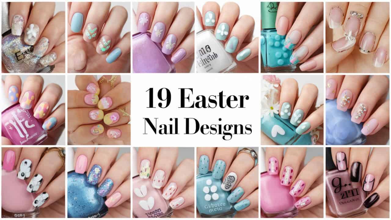 19 Simple Cute Easter Nail Designs