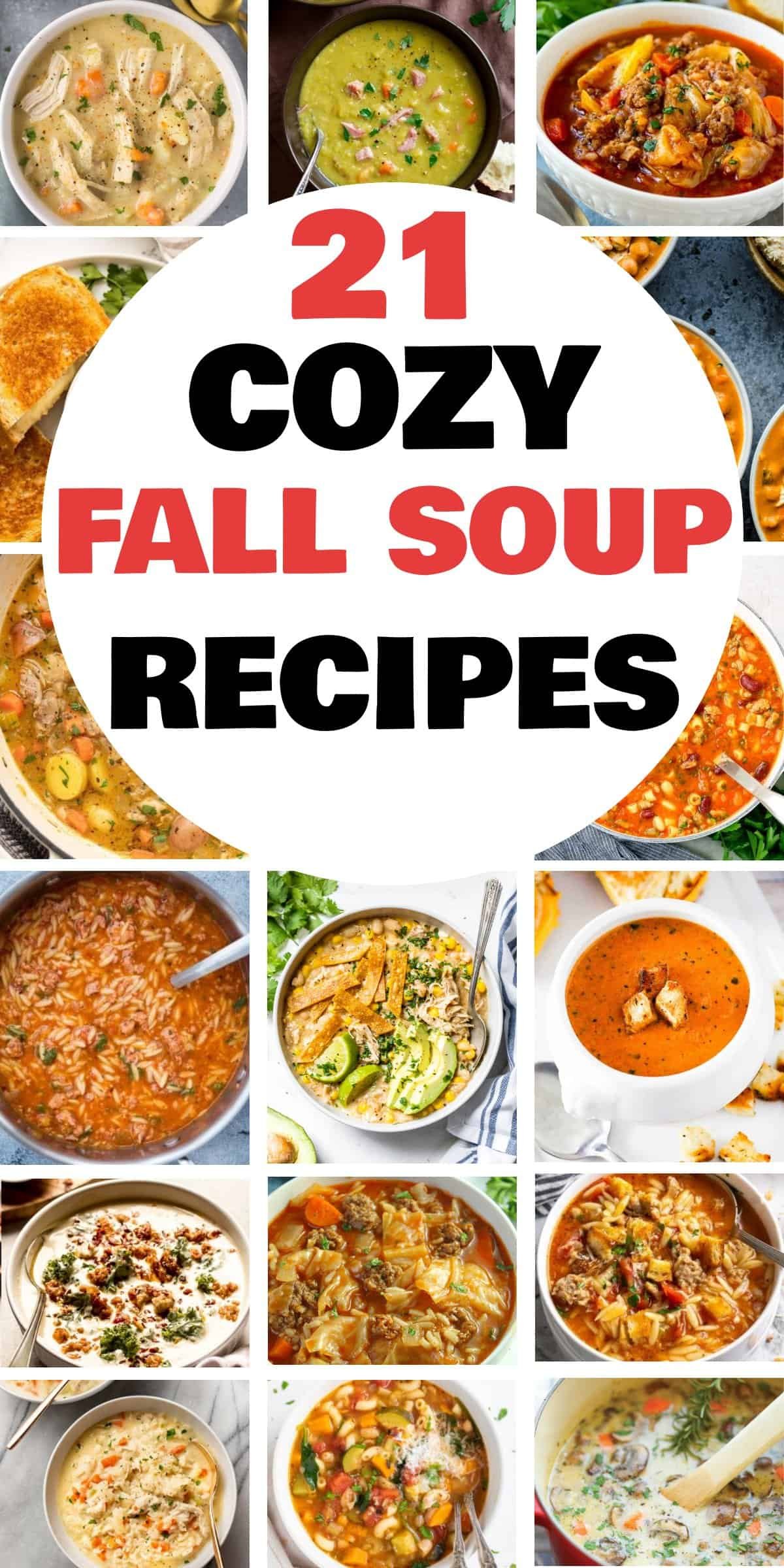 21 Cozy Fall Soup Recipes - As the leaves turn and the air grows crisp, it's the perfect time to explore the comforting world of fall soups. This article, "Fall Soup Recipes," serves as your guide to the rich flavors and wholesome ingredients that define autumn's culinary offerings. From the earthy tones of root vegetables to the warmth of spices that echo the season’s palette, we delve into recipes that promise to nourish and delight.