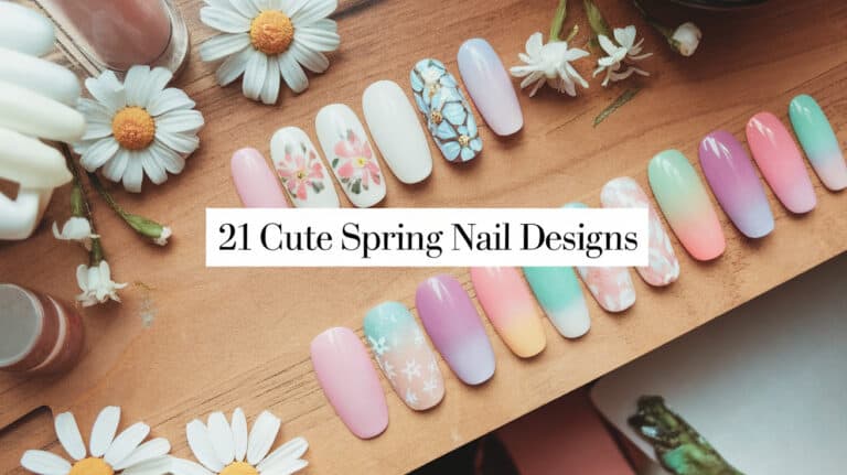 21 Cute Easy Spring Nail Designs - As the chill of winter fades away and the world bursts into vibrant colors, it's time to refresh your look with some enchanting spring nail art. Spring is all about renewal and rebirth, making it the perfect season to experiment with fresh, lively nail designs. Whether you're drawn to delicate pastels, bold florals, or whimsical patterns, there’s no shortage of inspiration for your next manicure.