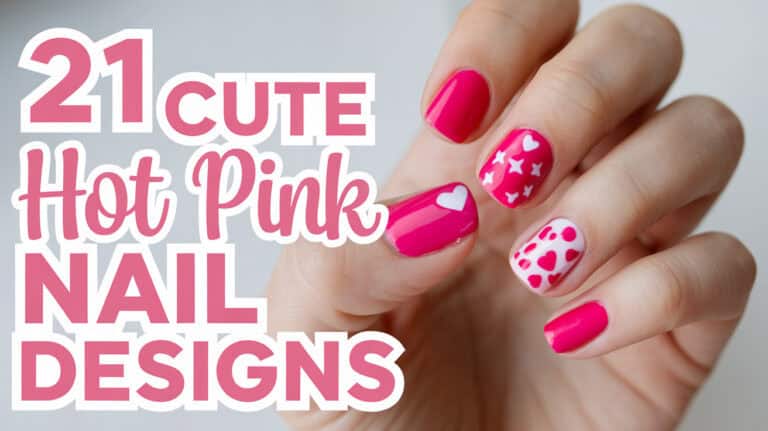 21 Cute Hot Pink Nail Designs - Hot pink nails are a timeless fashion statement that exudes confidence and boldness. This vibrant color, associated with energy and excitement, is perfect for making a striking impression. Whether you're attending a special event, enjoying a casual day out, or simply want to add a pop of color to your daily routine, hot pink nails can elevate your look effortlessly.