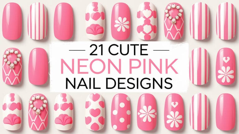 21 Cute Neon Pink Nail Designs - Neon pink nails are the epitome of vibrant, eye-catching style that effortlessly combines playfulness with sophistication. As a color that stands out, neon pink brings an electrifying energy to your look, making it perfect for those who love to express themselves boldly through their manicure. Whether you're preparing for a summer festival, a night out, or simply want to add a pop of color to your everyday ensemble, neon pink nails offer endless possibilities.