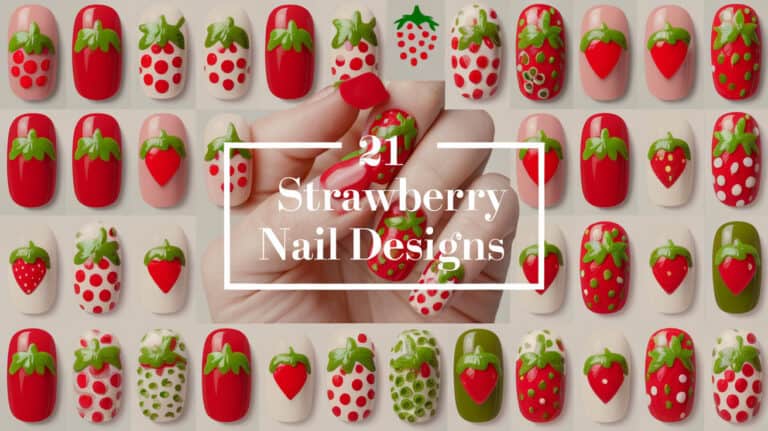 21 Cute Strawberry Nail Designs - Strawberries symbolize the essence of summer, bringing to mind thoughts of sun-kissed days, refreshing treats, and vibrant colors. What better way to capture that lively spirit than with adorable strawberry nail designs? Whether you’re heading to a garden party, a picnic, or simply want to add a touch of fruity fun to your everyday look, strawberry nails offer a playful yet chic statement.